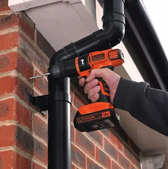 Акумуляторний дриль-шурупокрут Black+Decker без АКБ та ЗП BDCH188N - фото 4