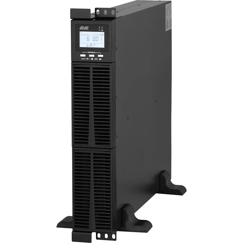 Источник бесперебойного питания 2E OD3000RT, 3000VA/2700W, RT2U, LCD, USB, 4xSchuko - фото 6