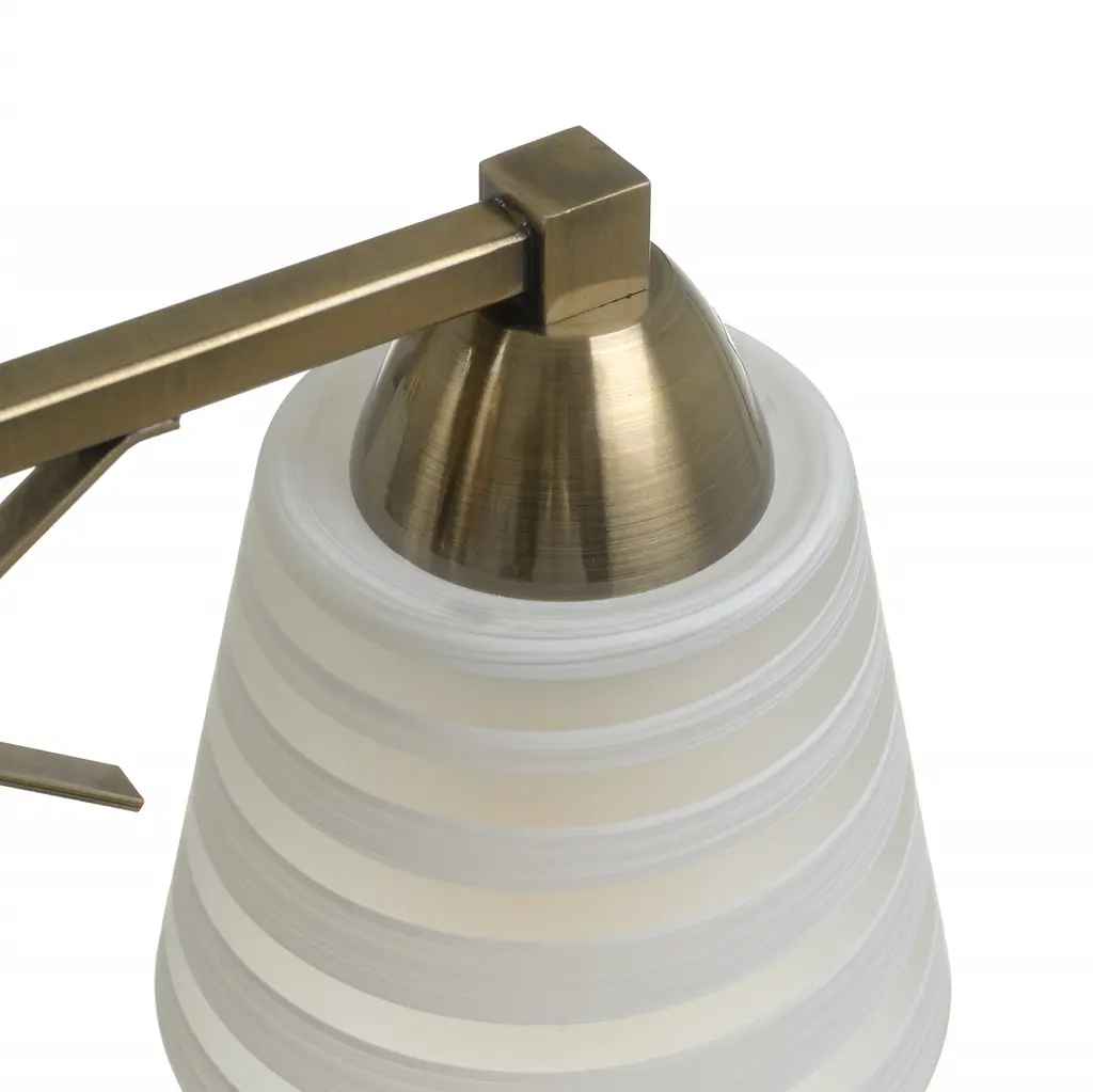 Люстра потолочная Brille в спальню E14 40W AB (LK-673C/5) - фото 5