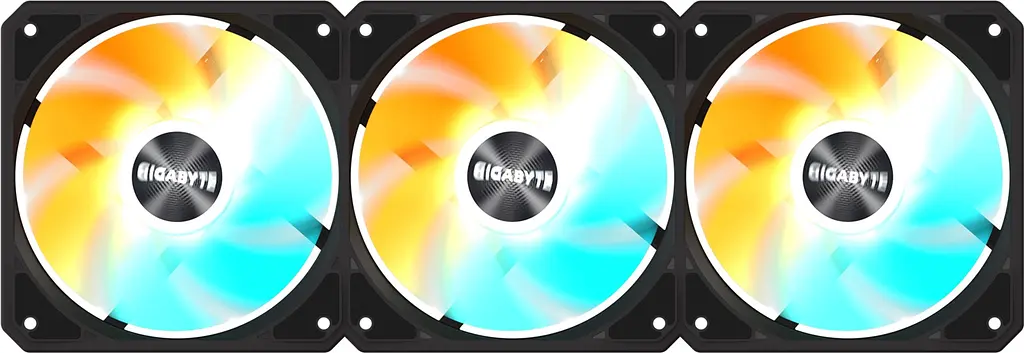 Вентилятор Gigabyte EZ Chain Fan 120 3-Pack Black (GP-GBT EZFAN1203) - фото 3
