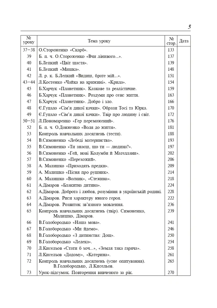 Уроки української літератури. 7 клас. Посібник для вчителя - Галина Бутрин - фото 6