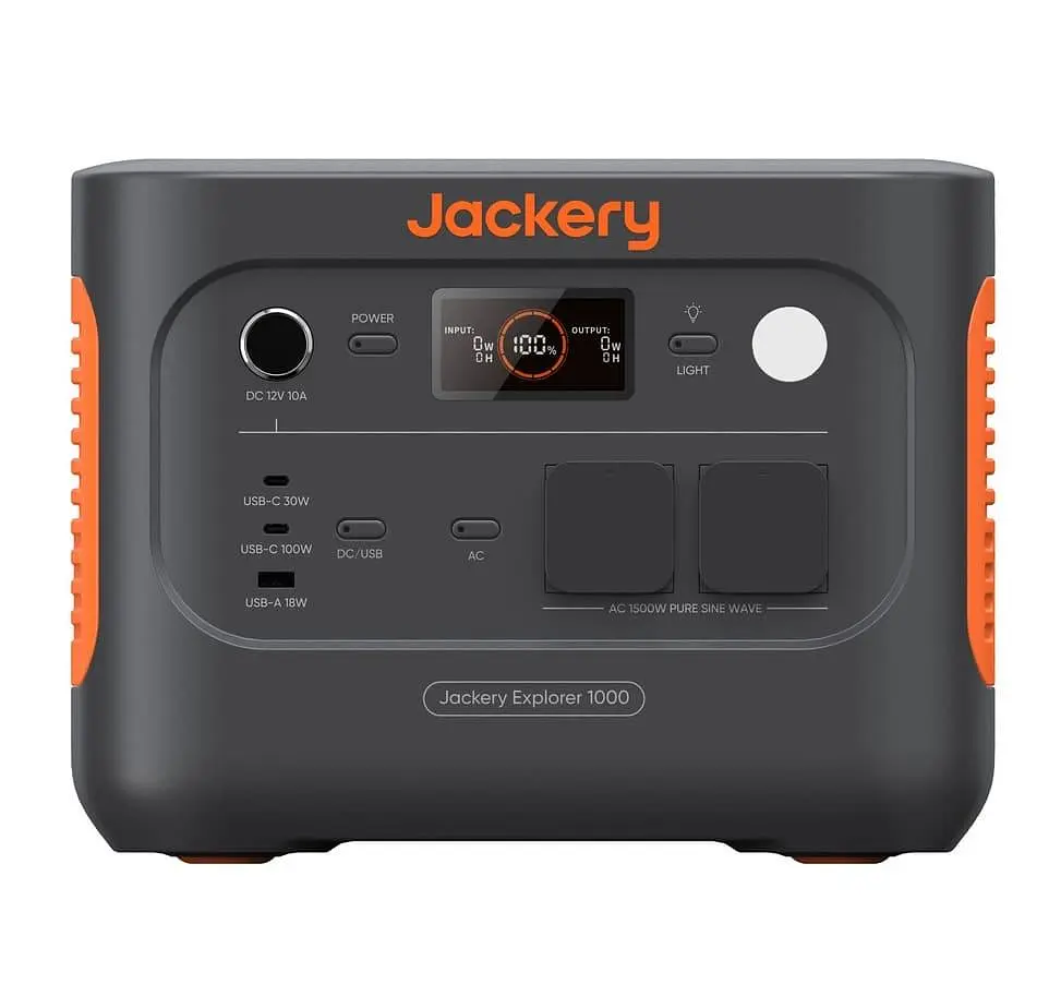Портативна зарядна станція Jackery Explorer 1000 v2 LiFePO4, 1070 Вт/ч 1500 Вт (Explorer 1000 v2) - фото 6