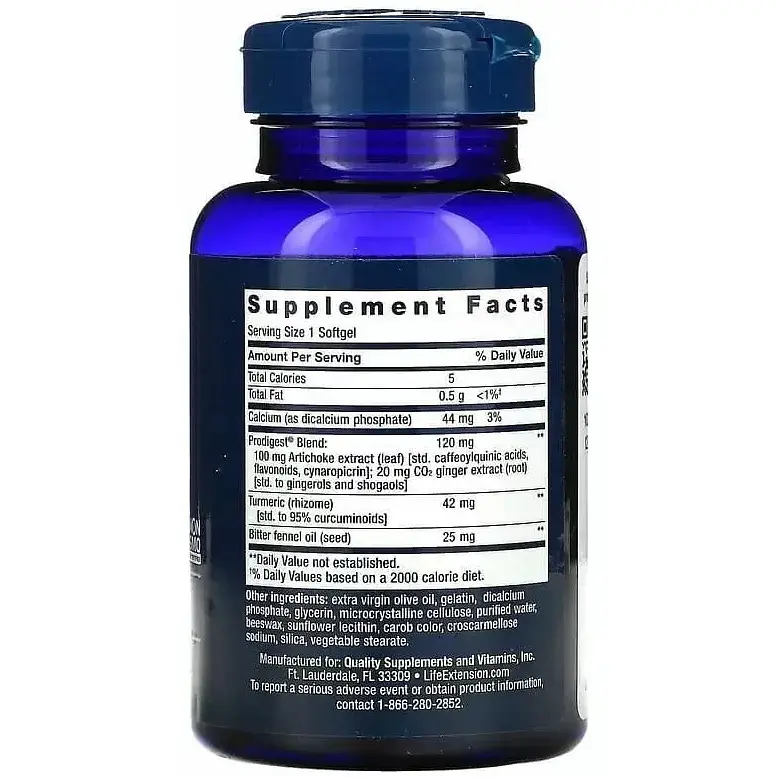 Засіб від здуття живота Life Extension Bloat Reliefe 60 капсул - фото 2