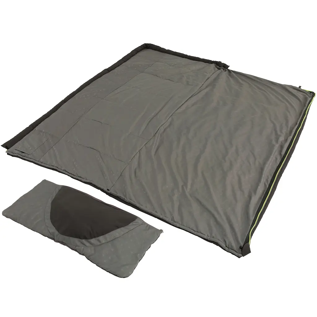 Спальний мішок Outwell Contour Reversible/+2°C Midnight Black Right (230382) - фото 3