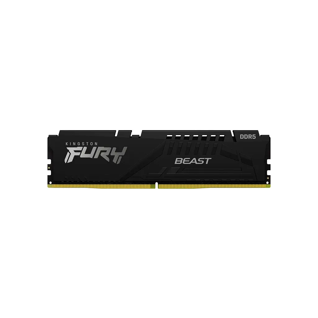 Модуль памяти для компьютера DDR5 64GB (2x32GB) 5200 MHz Beast Black Kingston Fury (ex.HyperX) (KF552C40BB2K2-64) - фото 2
