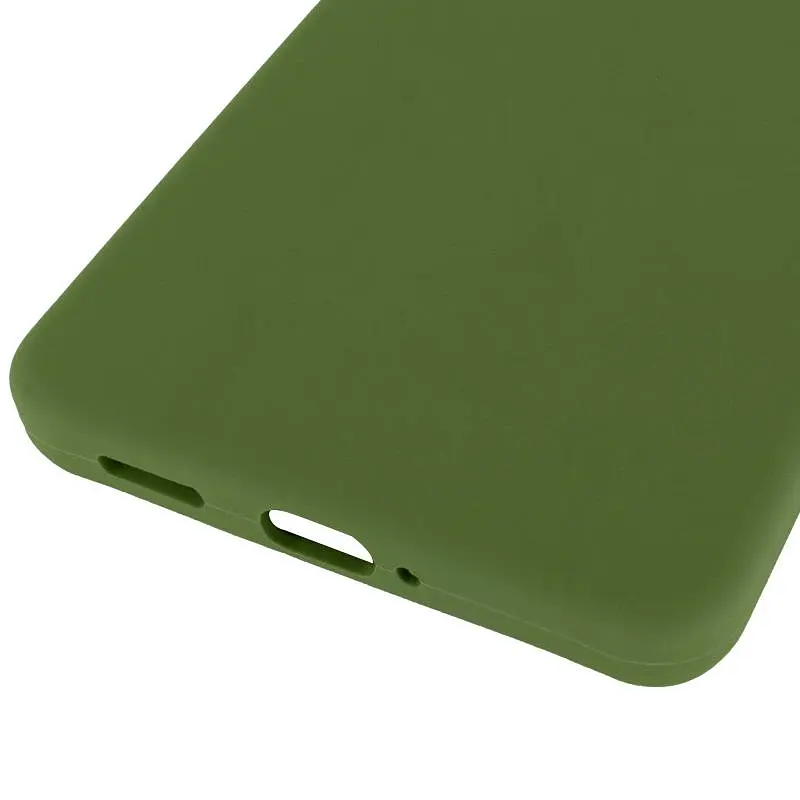 Чохол Silicone Cover Ummi Lakshmi Full Camera (AA) для Xiaomi Poco X5 Pro 5G Зелений / Dark green - фото 5
