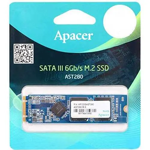 Накопичувач SSD Apacer m.2 sata 120Gb AST280 (AP120GAST280-1) - фото 3