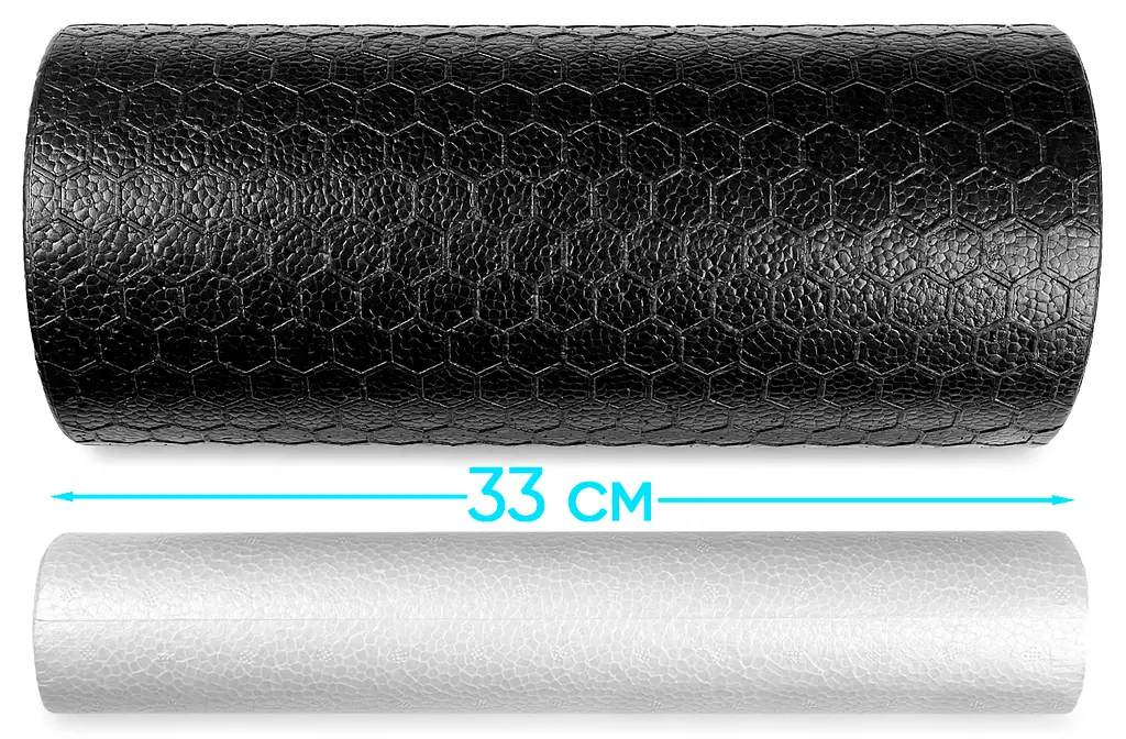 Масажний ролик EasyFit LightWeight 33х14 см з масажером для стоп 33х5 см (EF-2035-1) - фото 13
