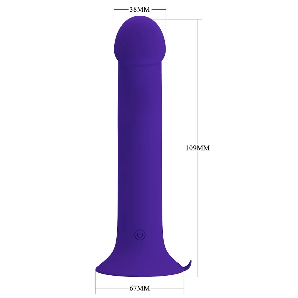 Вібратор PRETTY LOVE Murray - Youth, 12 pulse wave settings 12 vibration functions Suction base PRETTY LOVE BI-014952L 98729 - фото 7