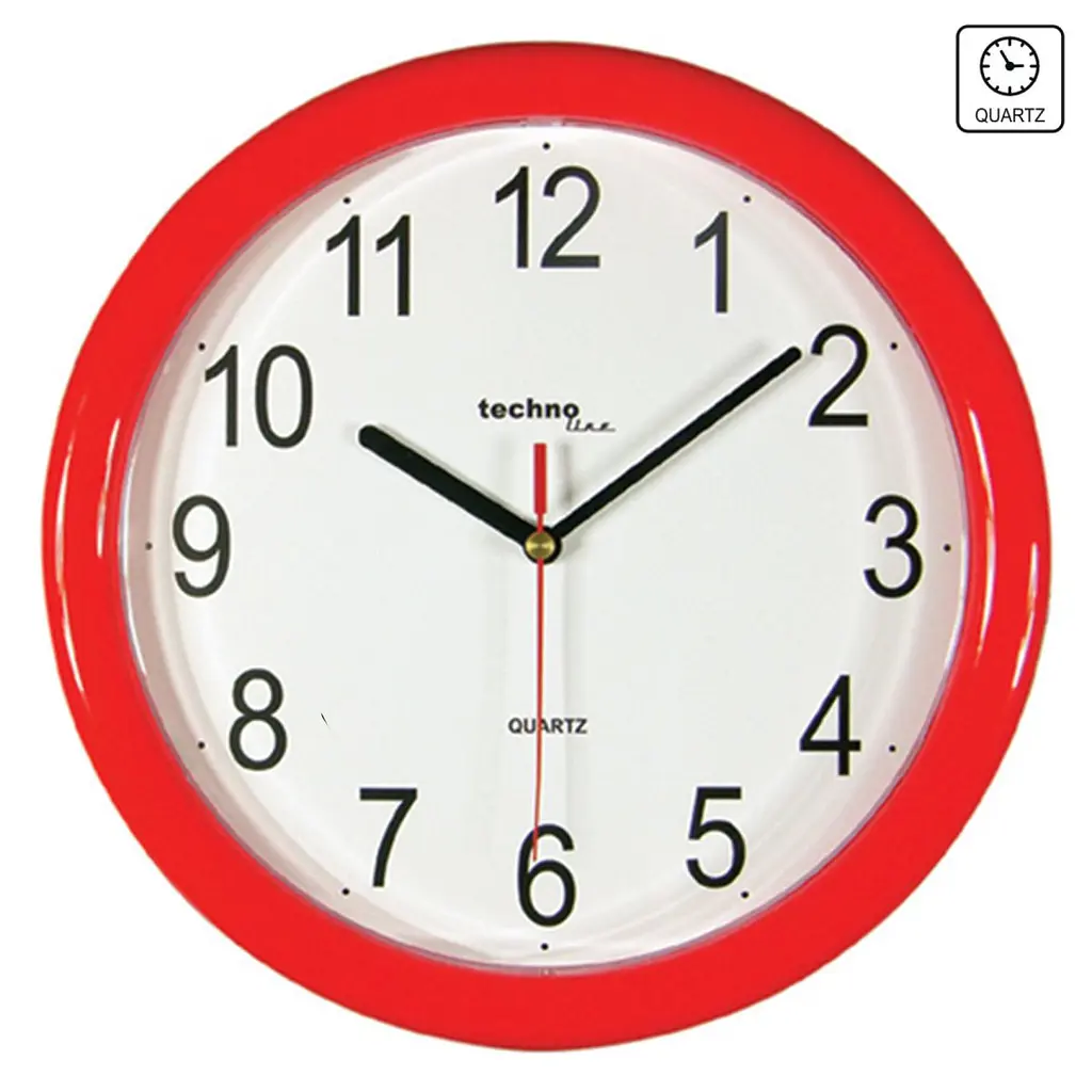 Годинник настінний Technoline WT600 Red (WT600 rot) - фото 2