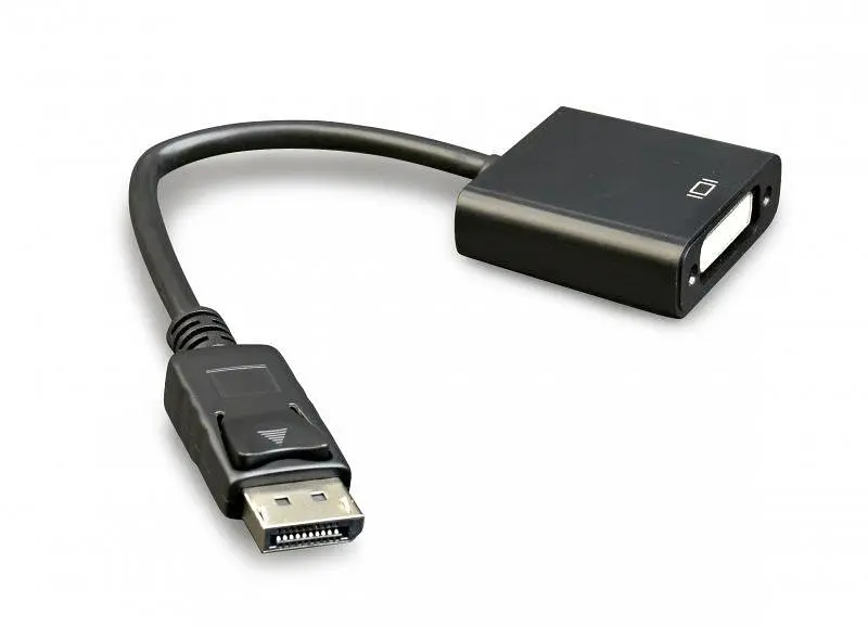 Адаптер Cablexpert DisplayPort - DVI (M/F), 0.1 м, Black (A-DPM-DVIF-002) - фото 2