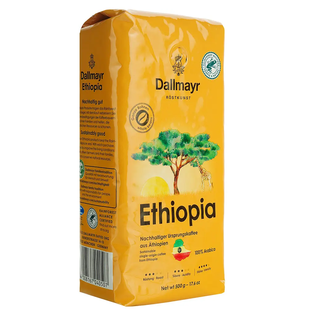 Кава в зернах Dallmayr Ethiopia смажена 500 г  - фото 2