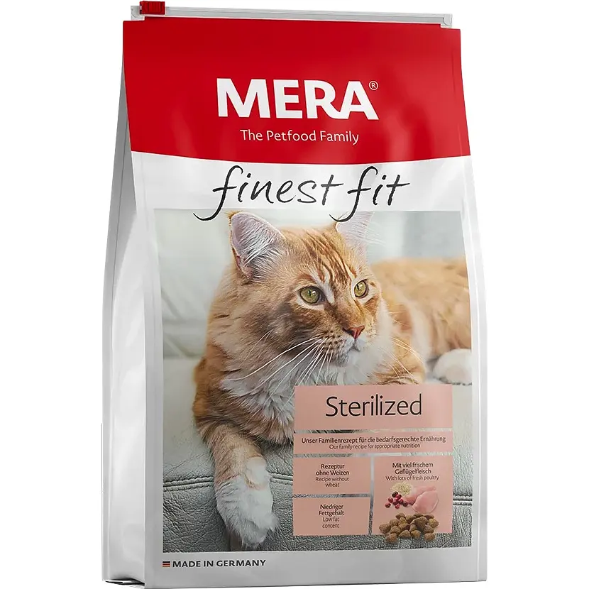 Сухий корм для стерилізованих котів Mera finest fit Sterilized 1.5 кг (034084-4028) - фото 1