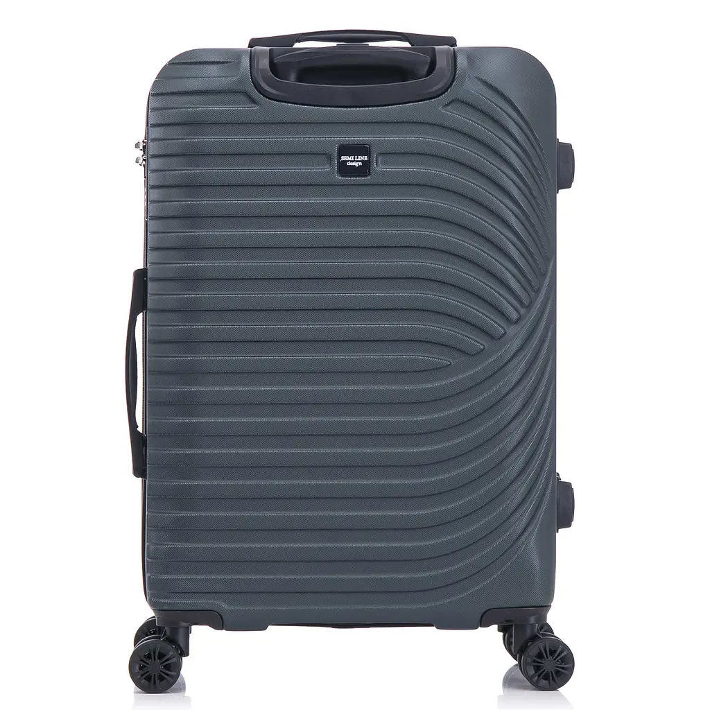 Чемодан Semi Line 28" (L) Navy-Green (T5865-3) - фото 3
