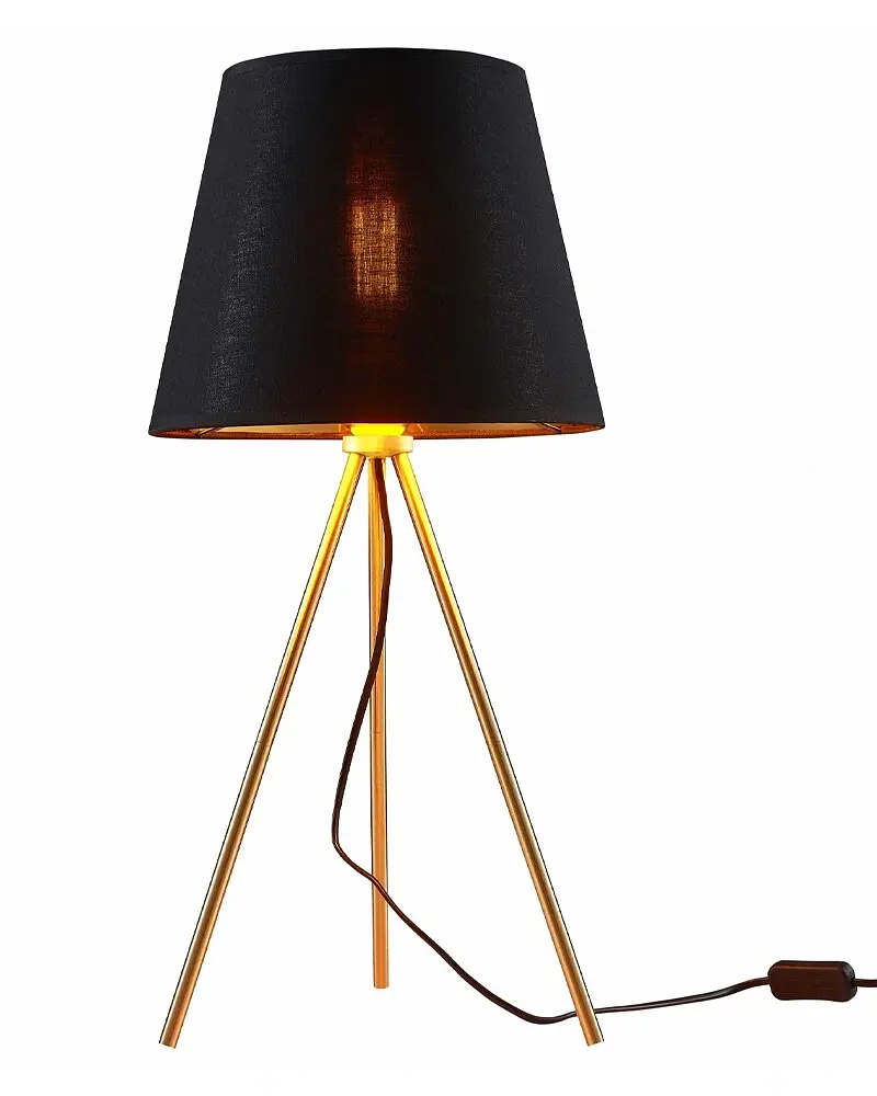 Настільна лампа Goldlux 325846 Elena E27 1x20W IP20 Чорна - фото 2