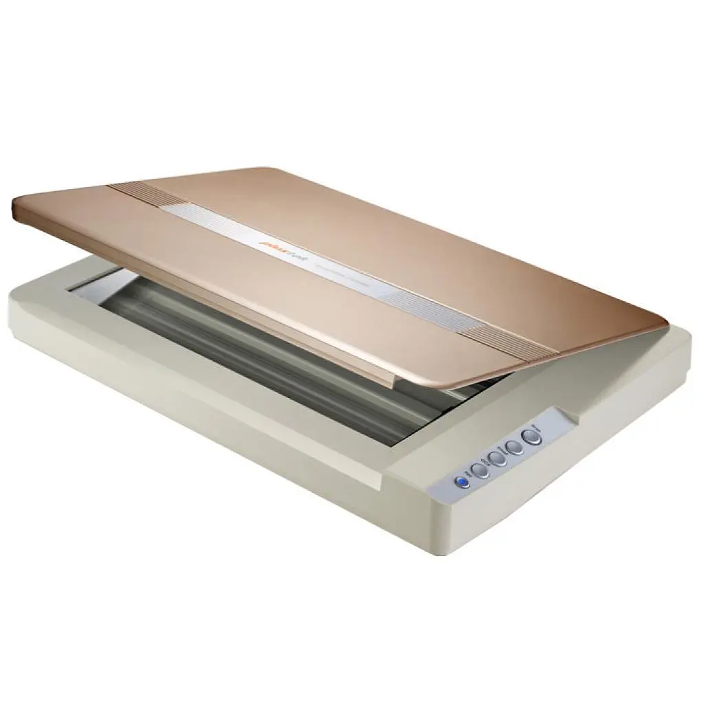 Сканер А3 Plustek OpticSlim 1680 (1200dpi 48bit LED 20стор/хв планшетний бронзовий) - фото 4