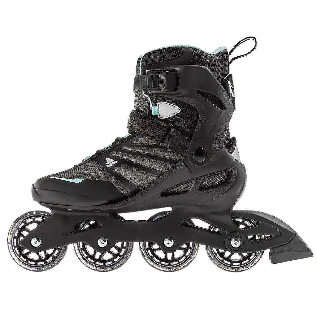 Ролики Rollerblade Zetrablade W 2024 255 Чорний-Блакитний - фото 3