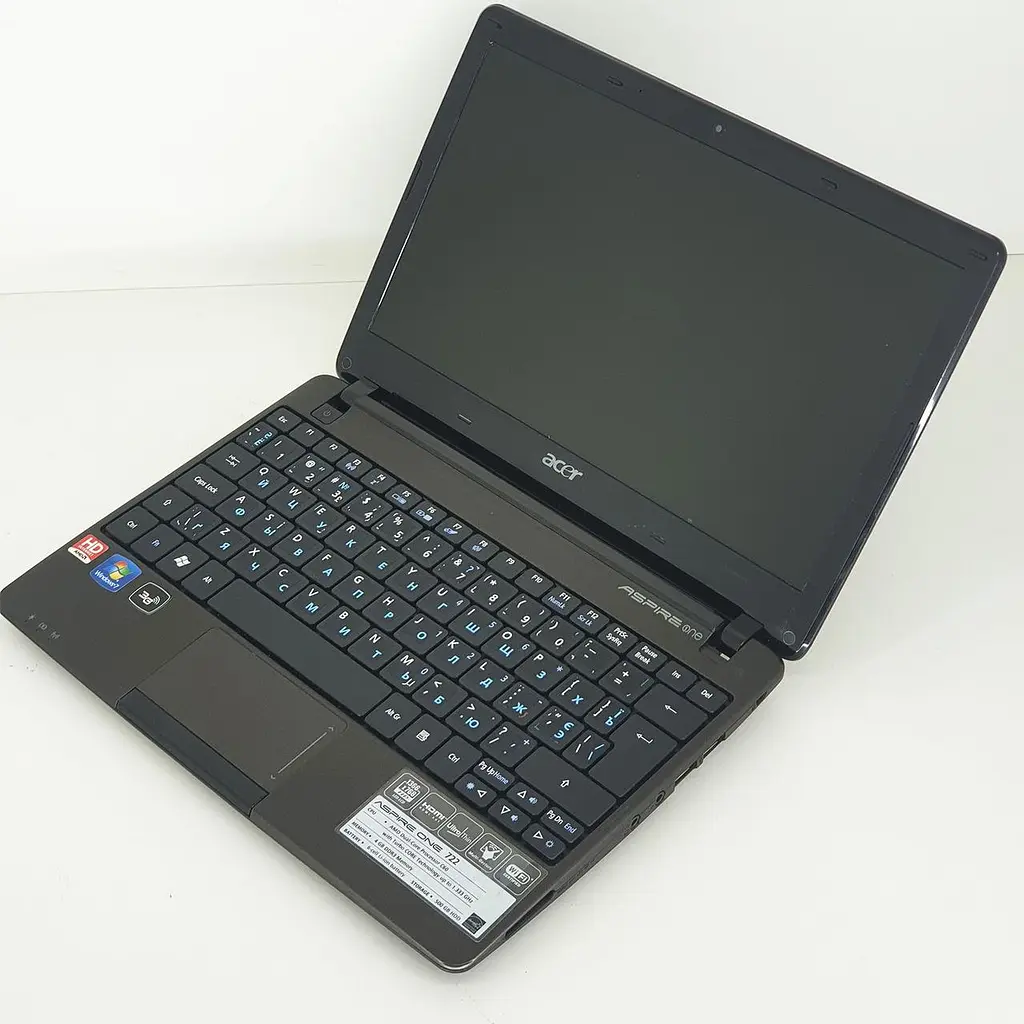 Ноутбук Acer Aspire One 722 (C-60/4/500) - Class B "Б/В" - фото 2