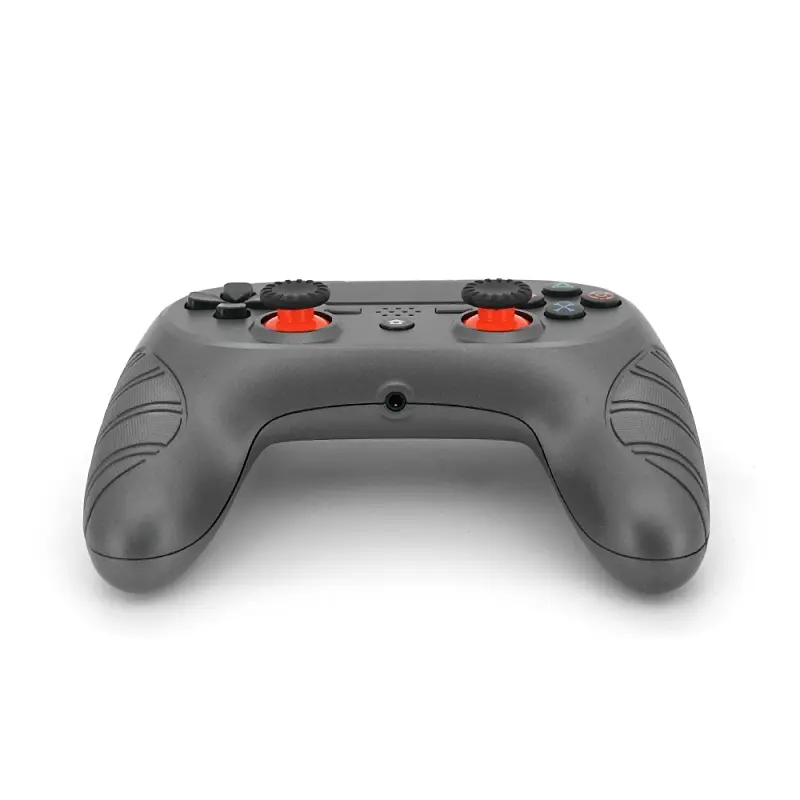 Беспроводной геймпад Brazzers S8-P для PS4 с вибрацией серый - фото 2