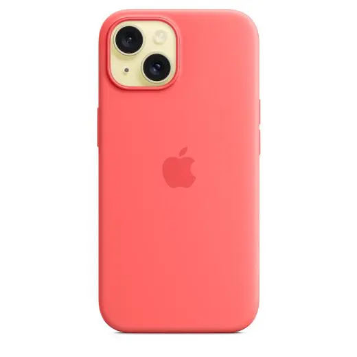 Силіконовий чохол CasePro Silicone Case with MagSafe Guava для iPhone 15 Plus - фото 3