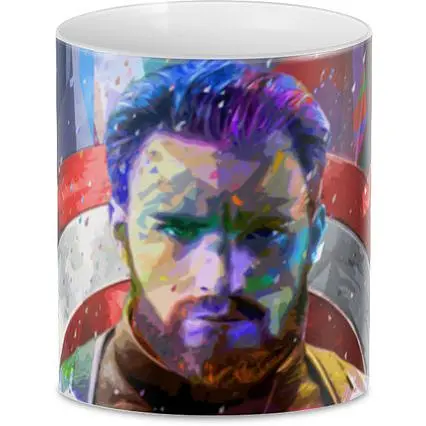 Кружка GeekLand Captain America арт CA.02.034 330 мл белая - фото 3