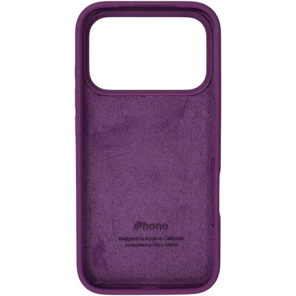 Чехол Silicone Case для Apple iPhone 17 Pro Purple AA [145208] - фото 2