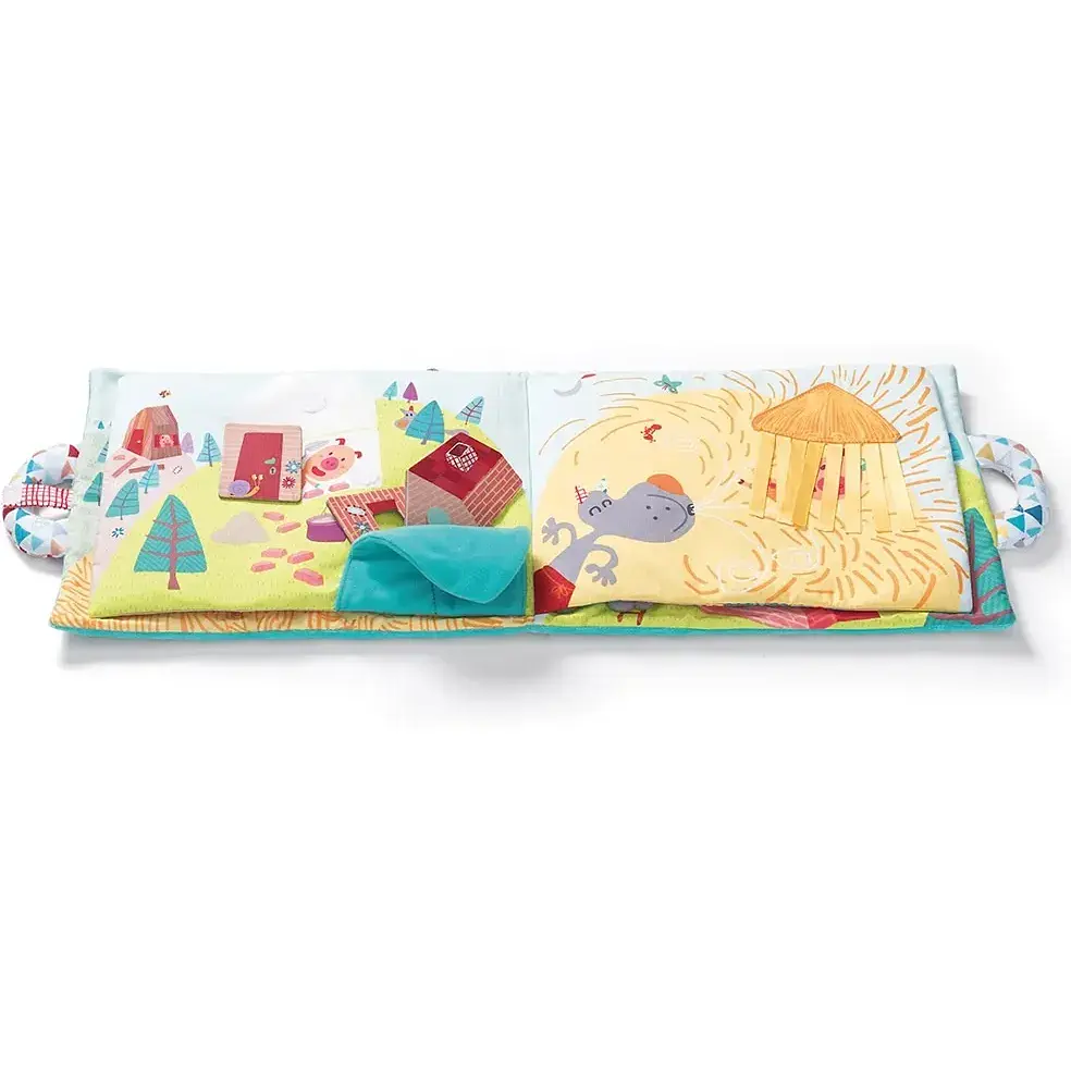 М'яка книга Lilliputiens Вовк і три порося (86862) - фото 6