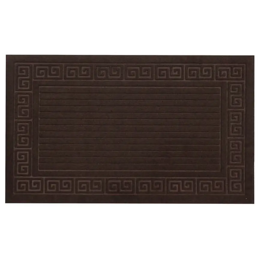 Килимок придверний Eco Fabric Смужки без кромки коричневий 45 х 75 см (4575-009) - фото 3