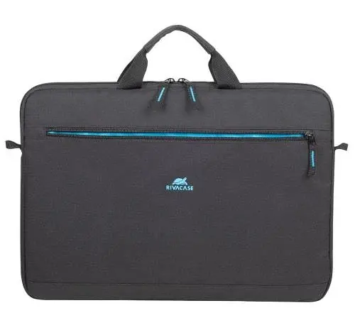 Сумка для ноутбука 15.6" RivaCase Gremio, Black, поліестер, 410x290x30 мм (5516) - фото 2