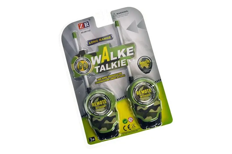 Іграшкові дитячі рації Walkie Talkie ZR1142 на блістері р.29, 7х21, 2х5см