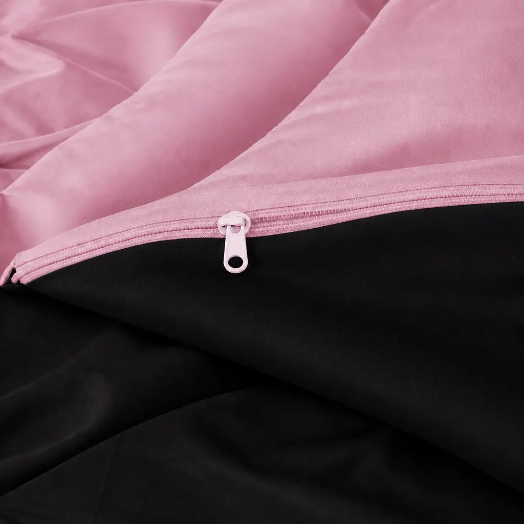 Дитяча постільна білизна MIRSON JUNIOR фланель Black/Pink 200х220см (2200012803394) - фото 10