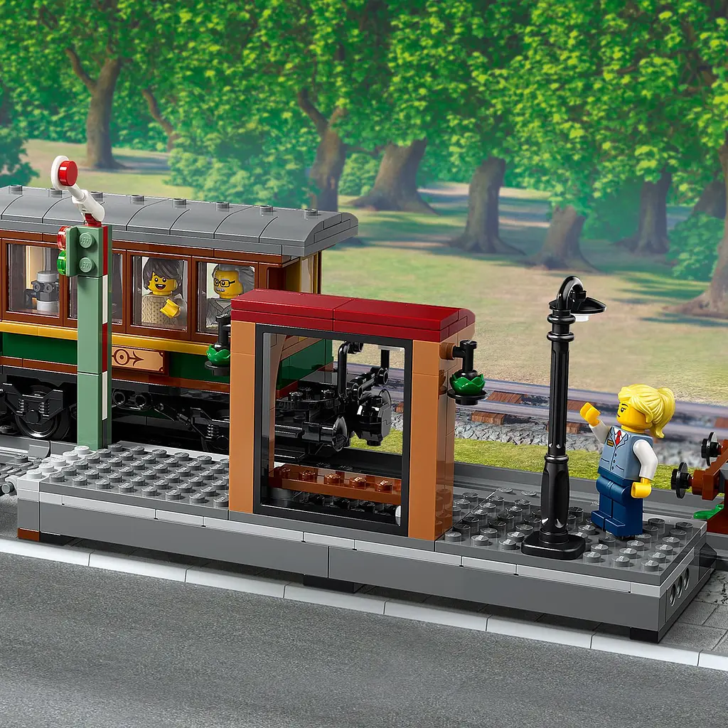 Конструктор LEGO City Старовинний паровоз (60511) - фото 11