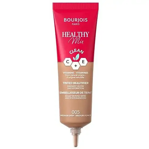 Зволожуючий тональний флюїд Bourjois Healthy Mix Clean відтінок 005 (Medium deep) 30 мл - фото 2