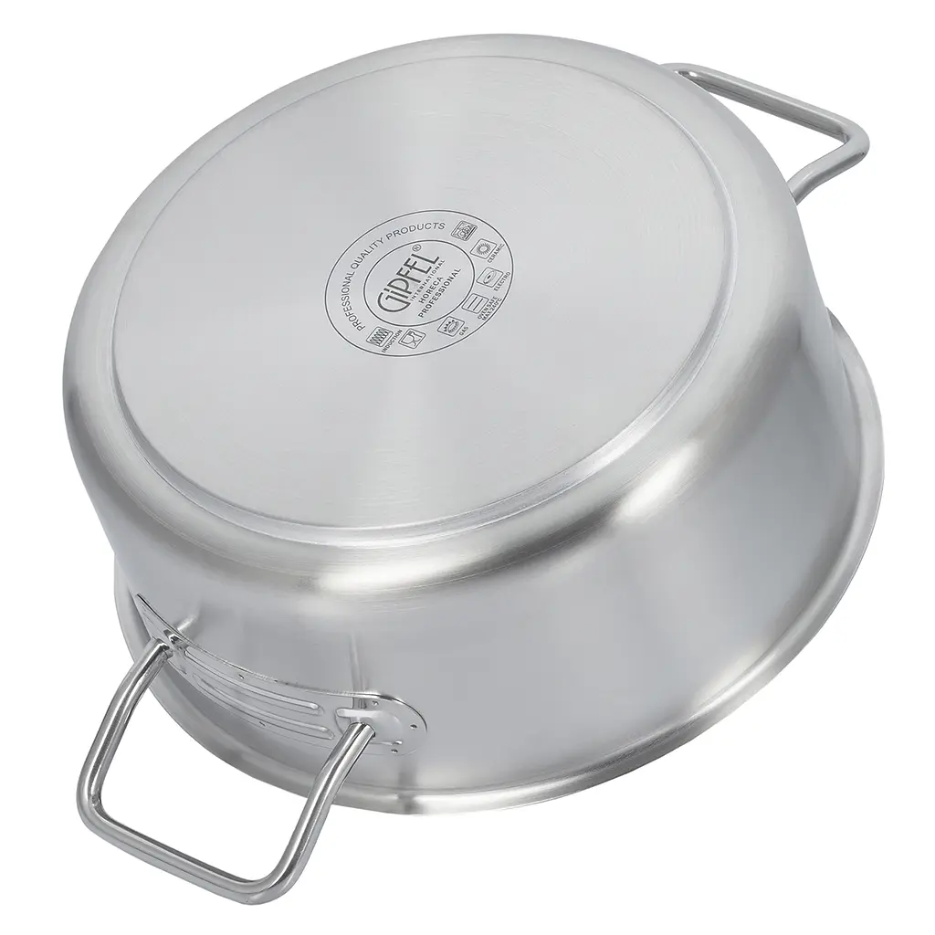 Каструля Gipfel Horeca Pro GP-50717 24 см 4 л срібляста - фото 4