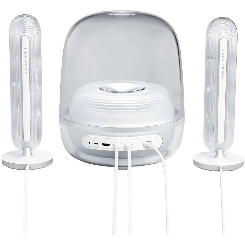 Акустична система Harman/Kardon SoundSticks 5 White (HKSOUNDSTK5WEP) - фото 2