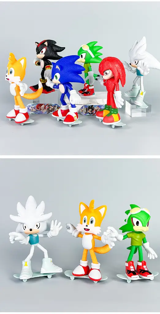 Колекційна ігрова фігурка яструб Джет у коробці — Sonic The Hedgehog 3 (16 см) - фото 6