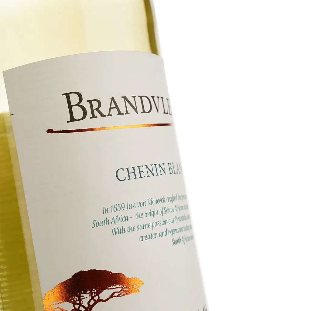 Вино Brandvlei Chenin Blanc Western cape, біле, сухе, 0,75 л - фото 3