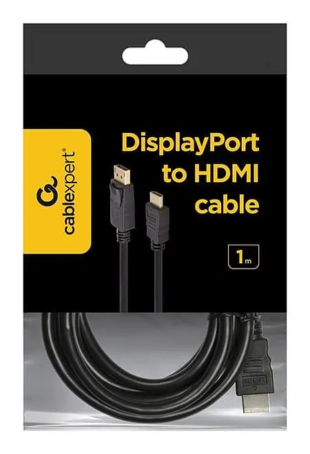 Кабель Cablexpert DisplayPort-HDMI 1 м (CC-DP-HDMI-1M) - фото 5