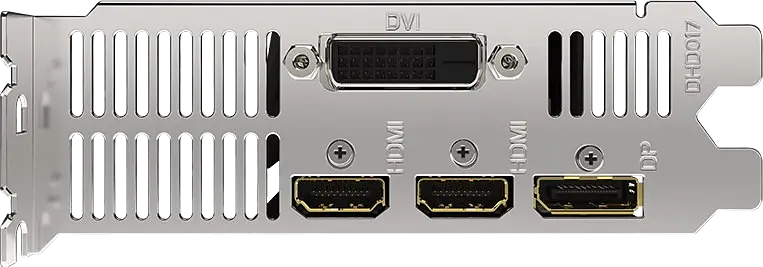 Відеокарта GeForce GTX 1650 4GB Gigabyte LP (GV-N1656OC-4GL) Б/В - фото 3