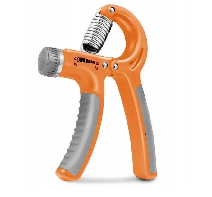 Эспандер кистевой Power System PS-4021 с регулируемой нагрузкой 10-40 кг Power Hand Grip Orange (PS-4021_Orange) - фото 3