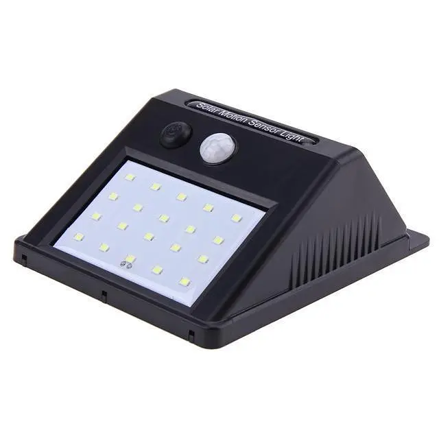 Світильник 20 Solar LED Solar Motion Sensor Light із датчиком руху на сонячних батареях - фото 2