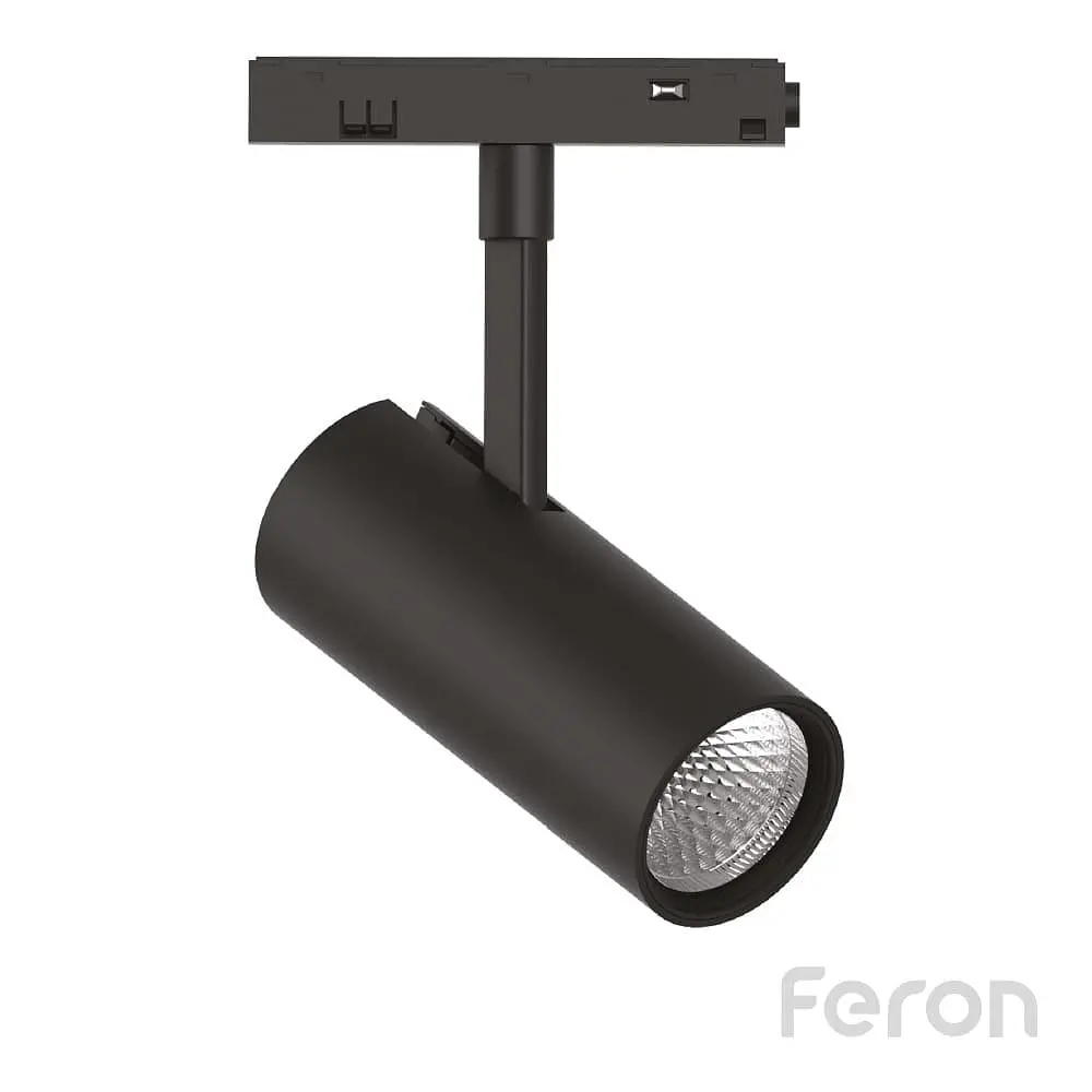 Світлодіодний магнітний трековий світильник Feron MGN303 10Вт 4000K чорний - фото 2
