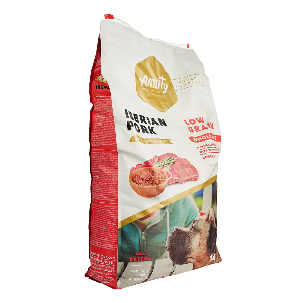 Сухий корм для дорослих собак Amity Super Premium Iberian Pork, з іберійською свининою, 14 кг (566 IBERIAN 14 KG) - фото 3