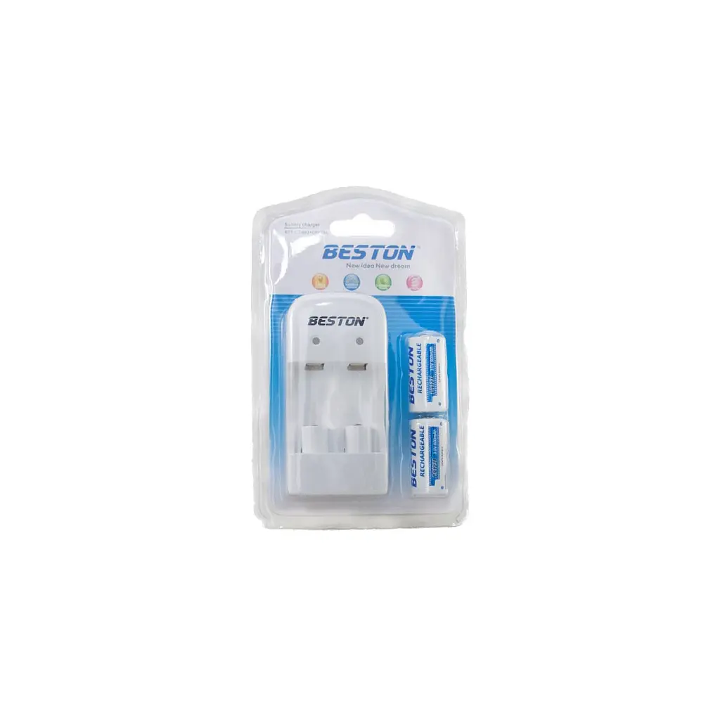 Зарядное устройство для аккумуляторов Beston BST-CD643 2slots for CR123A LiFePo + 2 аккумулятора CR123A (AAB1885) - фото 2