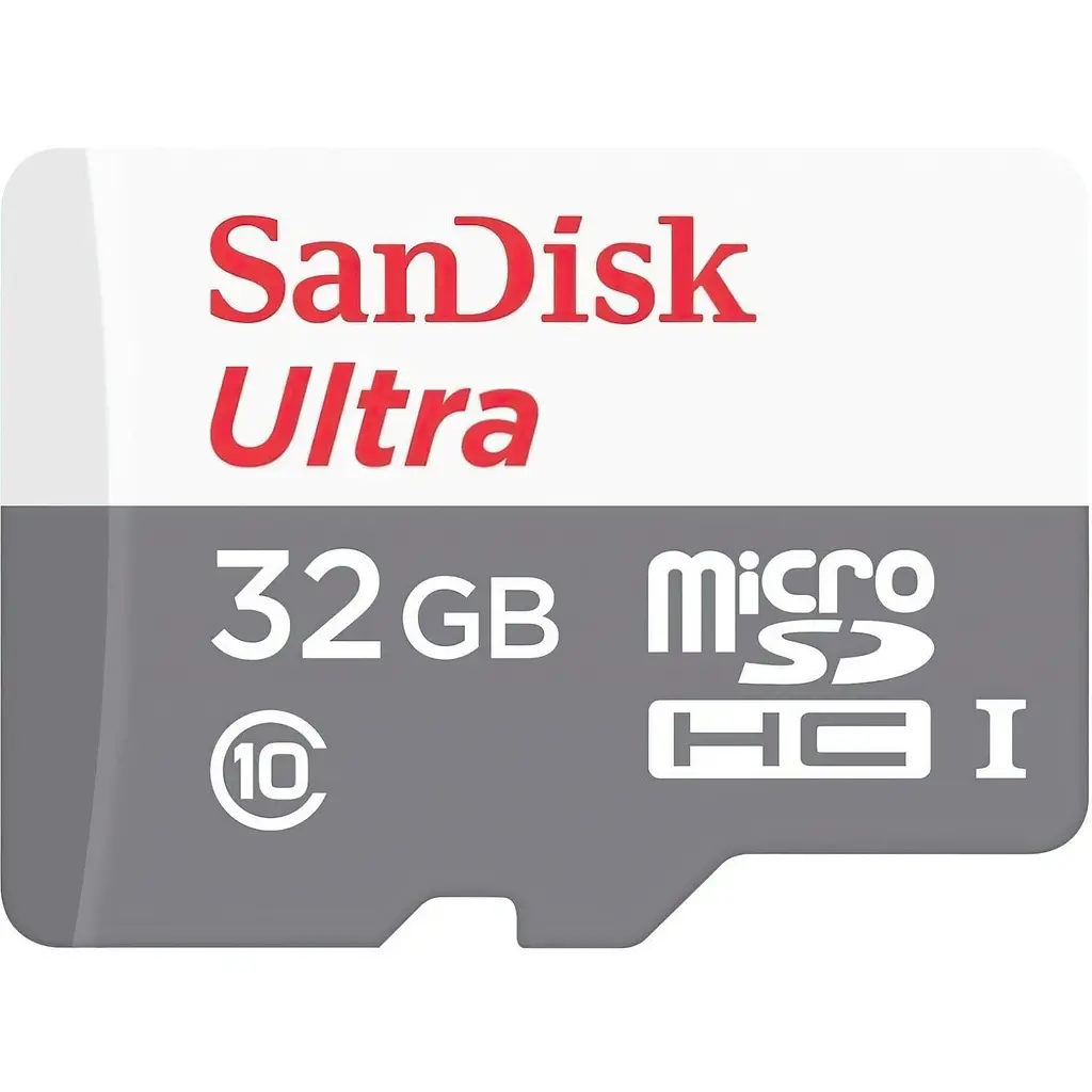 Карта пам'яті Sandisk 32GB microSDHC C10 UHS-I R100MB/s Ultra + SD (SDSQUNR-032G-GN3MA) - фото 3