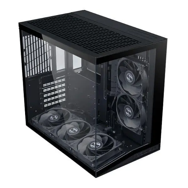 Корпус Lian Li O11 Dynamic Mini V2 Flow черный (G99.O11DMIV2FX.00) без блока питания - фото 2