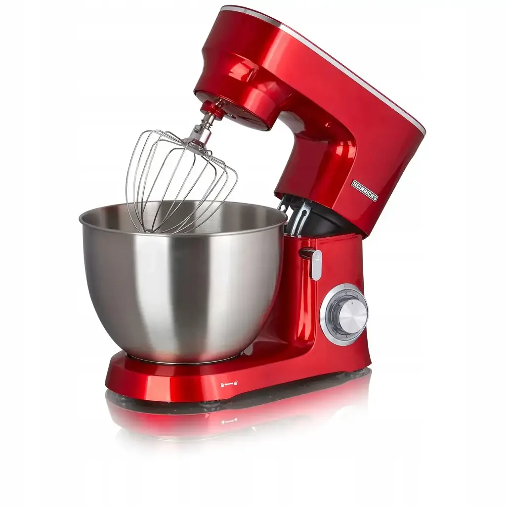 Міксер планетарний-тестоміс Heinrich's HKM 8078 Red 8.0 л - фото 3