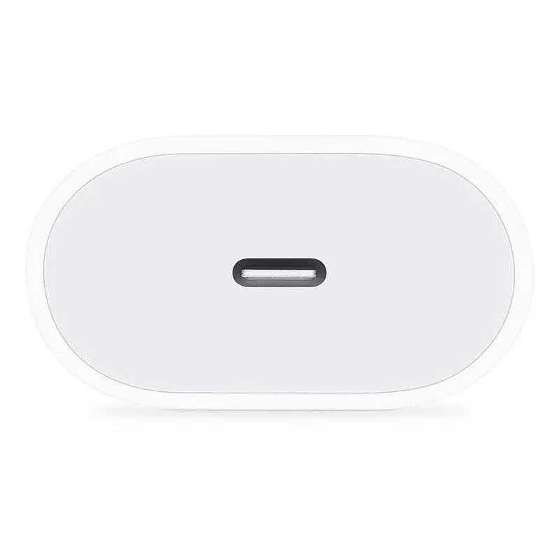 Сетевое зарядное устройство Apple 18W USB-C Power Adapter A1692 PD 3A + кабель TYPE-C - LIGHTNING - фото 5