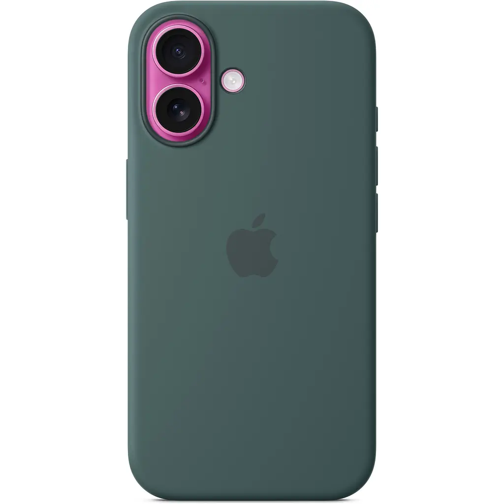 Чохол Apple Silicone Case with MagSafe для iPhone 16 Lake Green (MYY83ZM/A) [116207] - фото 3