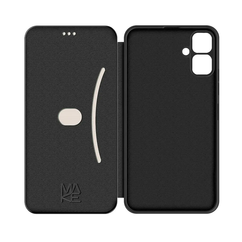 Чохол-книжка MAKE Tecno Spark Go 2 Flip Black - фото 4